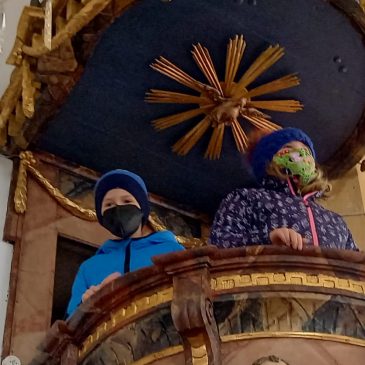 Auf der Kanzel! Na prižnici!