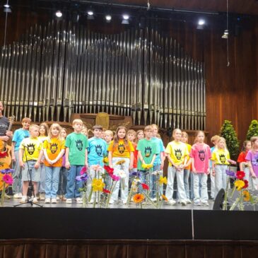 Erfolgreiche Teilnahme am Landesjugendsingen/Uspešno sodelovanje na Deželnem mladinskem pevskem srečanju